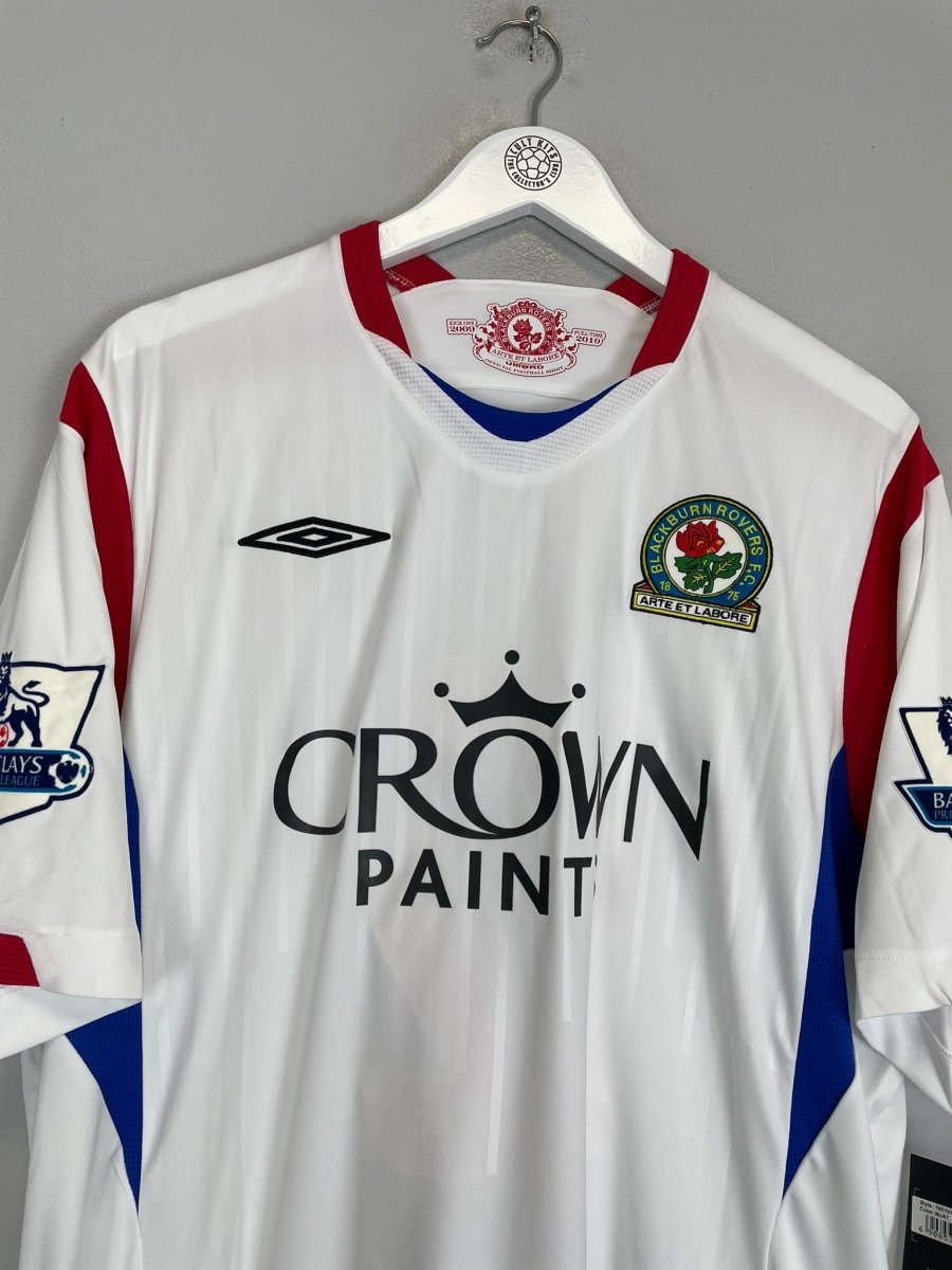 2009/10 BLACKBURN ROVERS PEDERSEN 12 *BNWT* AWAY SHIRT (XXL) UMBRO - Cult Kits - XXL - Buy Vintage Football Shirts, Authentic Retro Football Shirts For Sale, Classic Football Shirts & Soccer Jersey