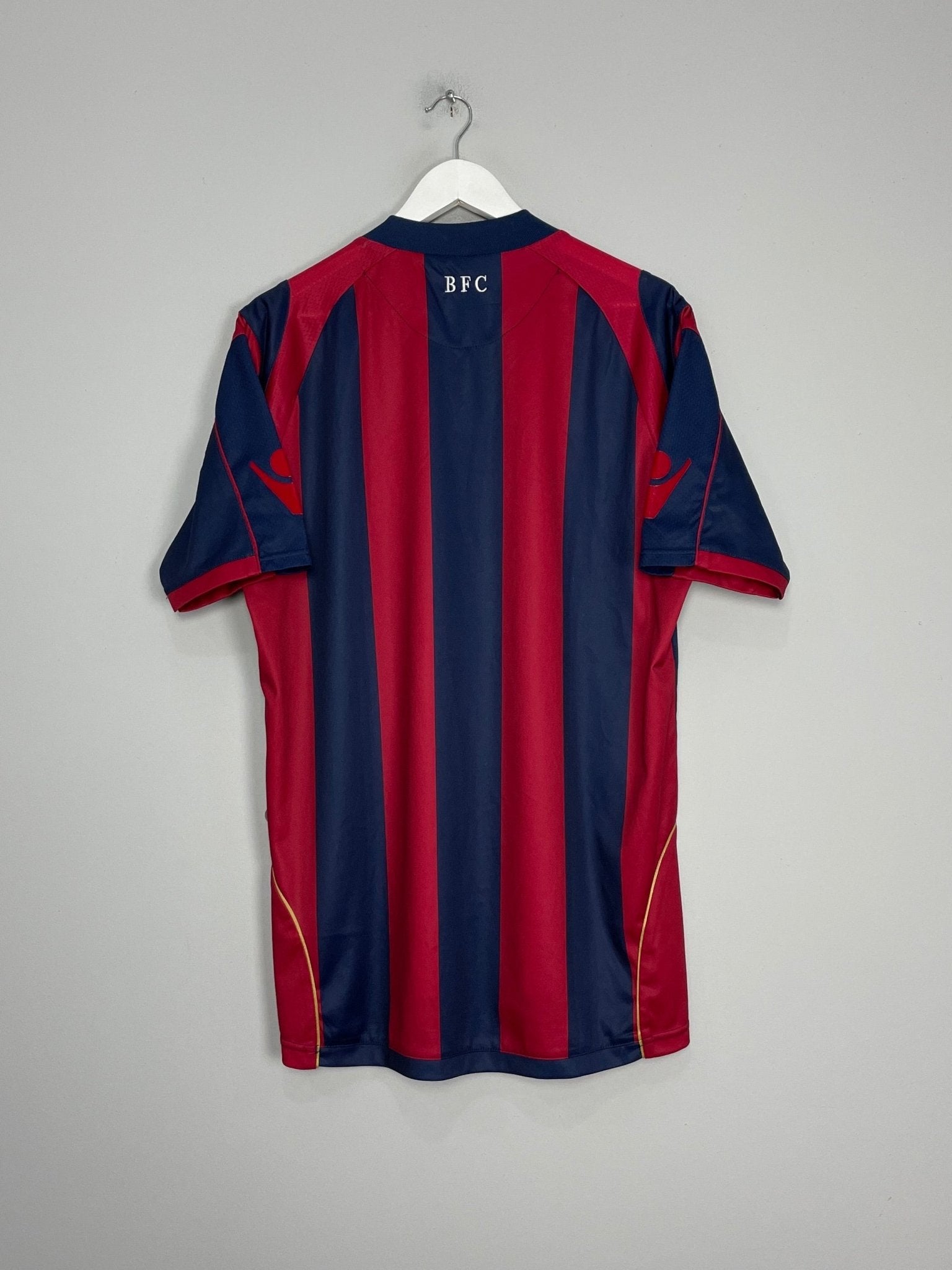 Shop 2009/10 BOLOGNA *CENTENARY* HOME SHIRT (XL) MACRON, classic football shirts, vintage football shirts & retro soccer jerseys at Cult Kits