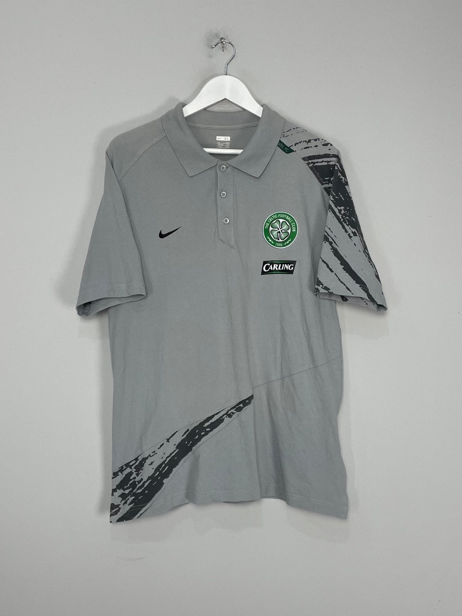 Shop 2009/10 CELTIC POLO SHIRT (XL) NIKE, classic football shirts, vintage football shirts & retro soccer jerseys at Cult Kits