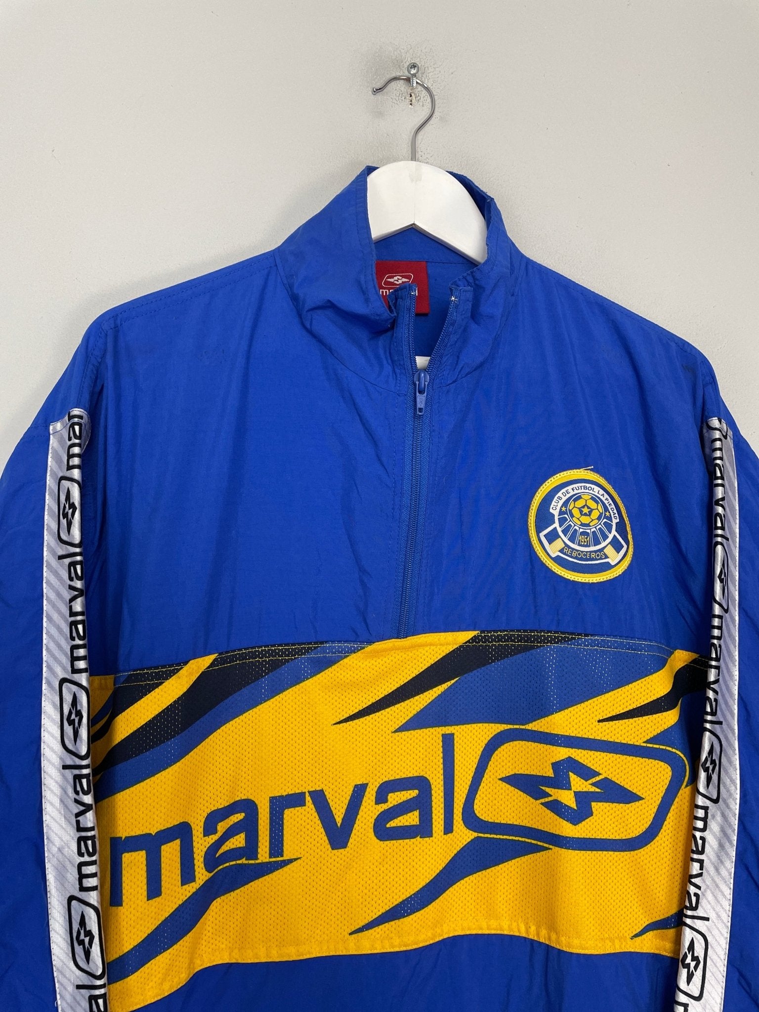 Shop 2009/10 CF LA PIEDAD 1/4 ZIP JACKET (L) MARVAL, classic football shirts, vintage football shirts & retro soccer jerseys at Cult Kits