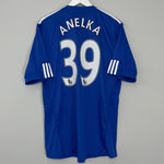 Shop 2009/10 CHELSEA ANELKA #39 HOME SHIRT (L) ADIDAS, classic football shirts, vintage football shirts & retro soccer jerseys at Cult Kits