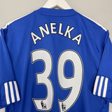 Shop 2009/10 CHELSEA ANELKA #39 HOME SHIRT (L) ADIDAS, classic football shirts, vintage football shirts & retro soccer jerseys at Cult Kits