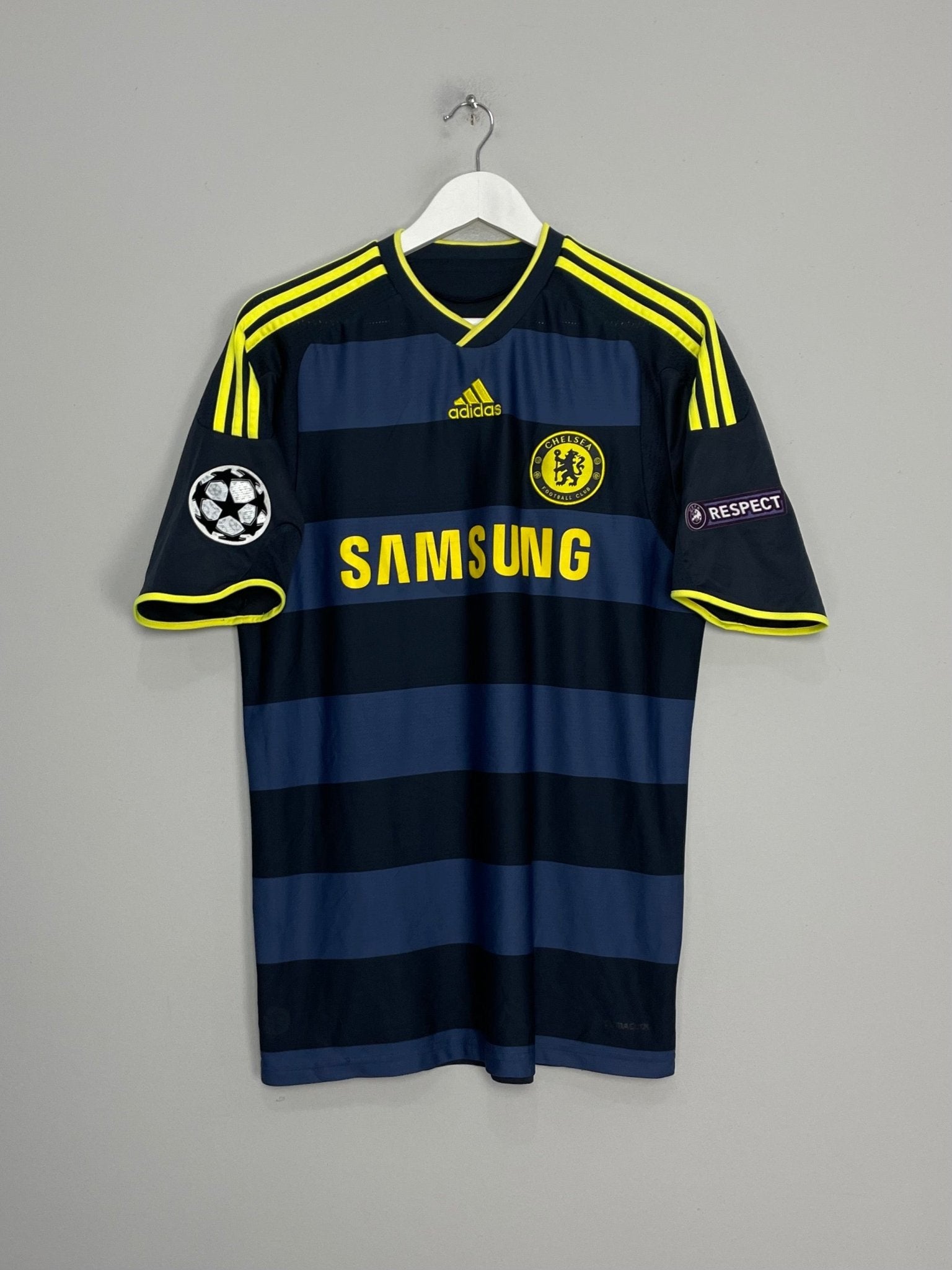 Shop 2009/10 CHELSEA BALLACK #13 C/L AWAY SHIRT (M) ADIDAS, classic football shirts, vintage football shirts & retro soccer jerseys at Cult Kits