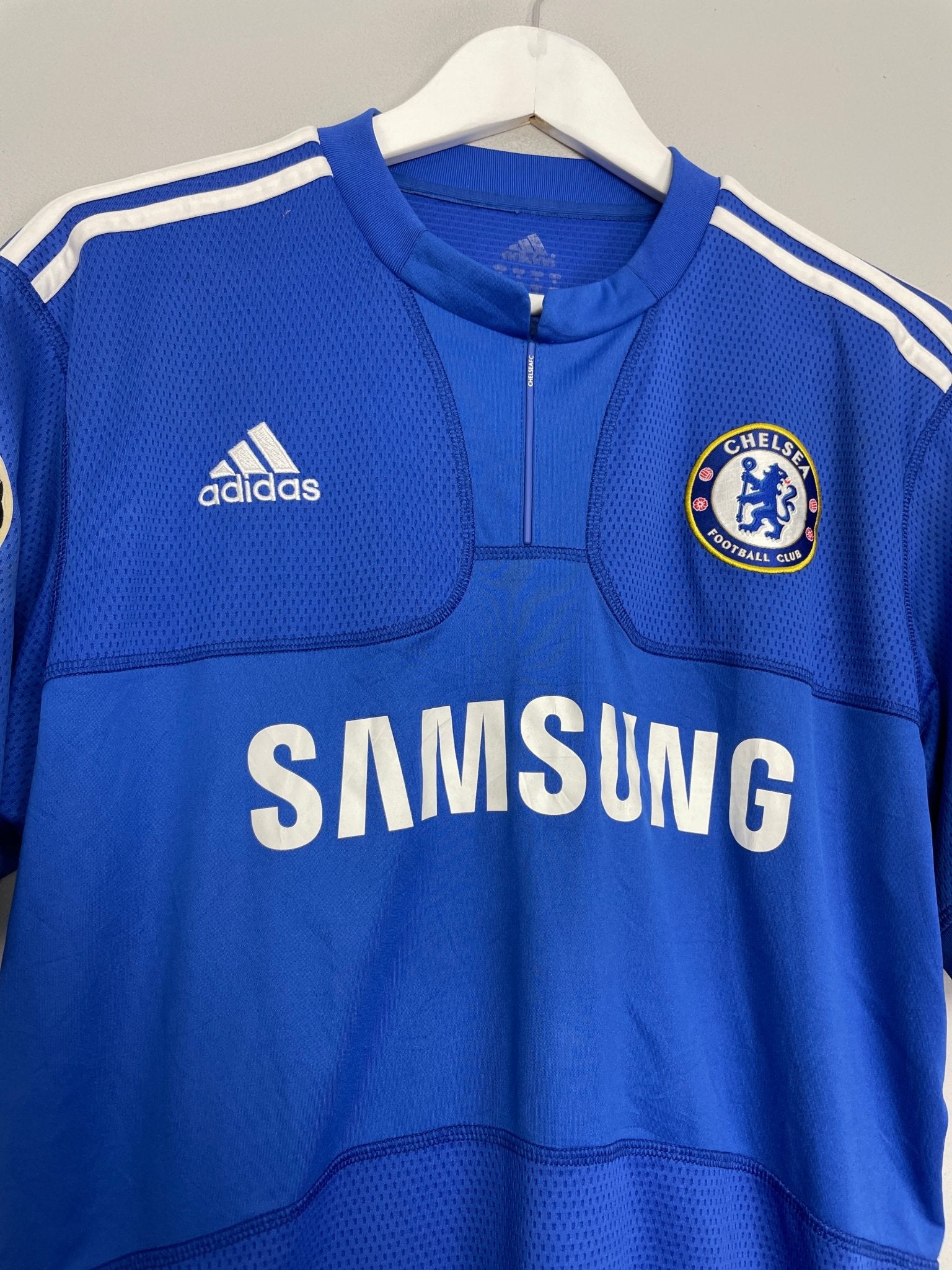 Shop 2009/10 CHELSEA BALLACK #13 C/L HOME SHIRT (M) ADIDAS, classic football shirts, vintage football shirts & retro soccer jerseys at Cult Kits