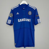 Shop 2009/10 CHELSEA BALLACK #13 C/L HOME SHIRT (M) ADIDAS, classic football shirts, vintage football shirts & retro soccer jerseys at Cult Kits