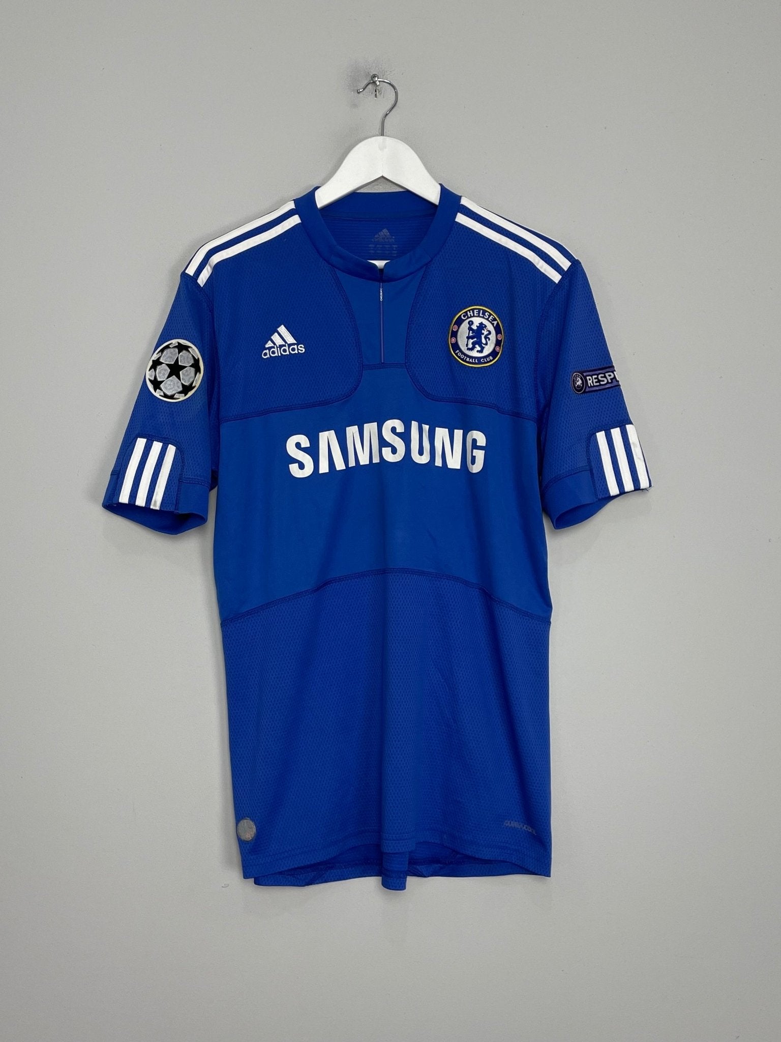 Shop 2009/10 CHELSEA BALLACK #13 C/L HOME SHIRT (M) ADIDAS, classic football shirts, vintage football shirts & retro soccer jerseys at Cult Kits