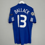 Shop 2009/10 CHELSEA BALLACK #13 C/L HOME SHIRT (M) ADIDAS, classic football shirts, vintage football shirts & retro soccer jerseys at Cult Kits