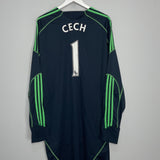Shop 2009/10 CHELSEA CECH #1 GK SHIRT (XXL) ADIDAS, classic football shirts, vintage football shirts & retro soccer jerseys at Cult Kits