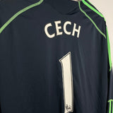 Shop 2009/10 CHELSEA CECH #1 GK SHIRT (XXL) ADIDAS, classic football shirts, vintage football shirts & retro soccer jerseys at Cult Kits