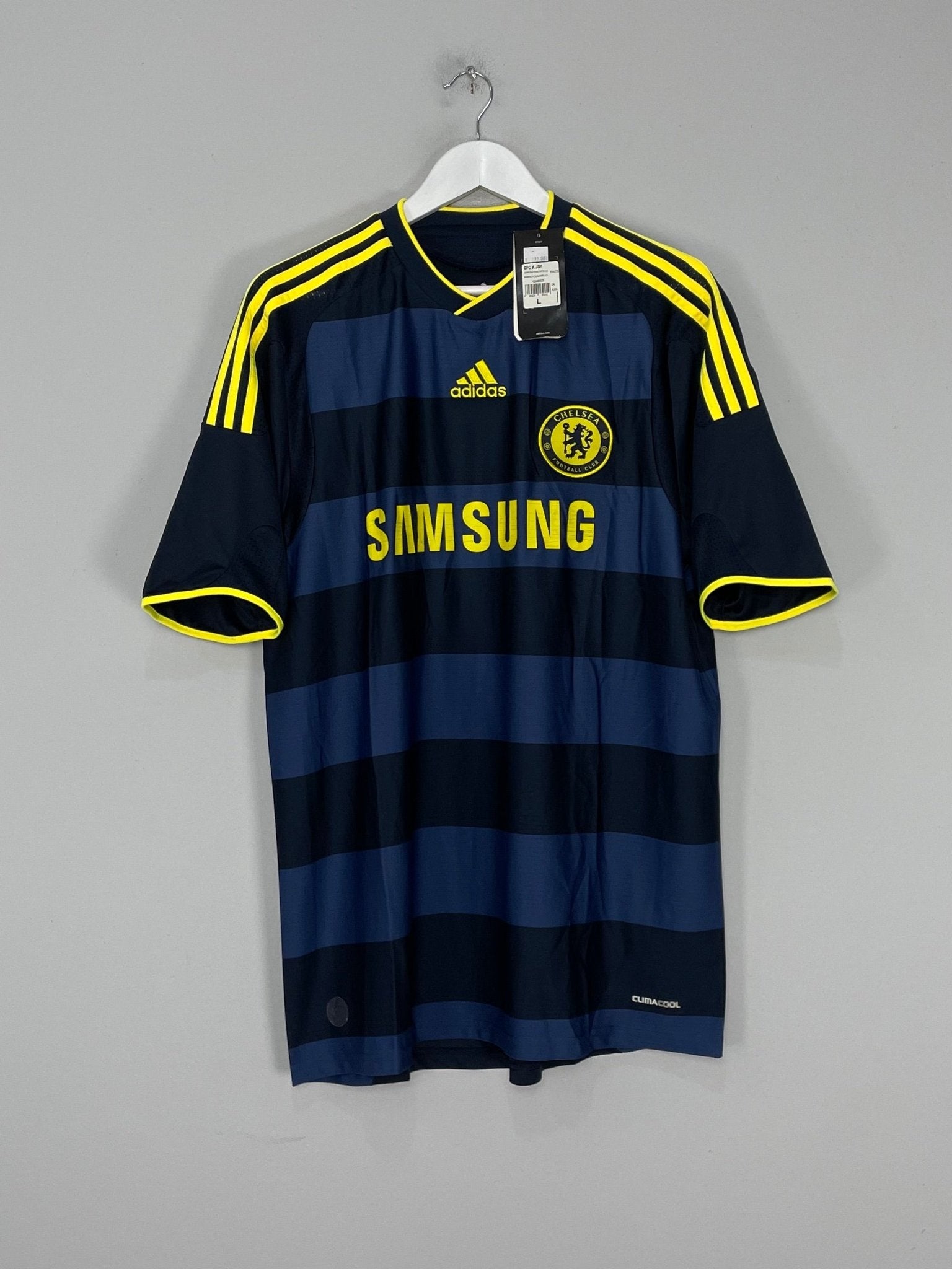 Shop 2009/10 CHELSEA DROGBA #11 AWAY SHIRT (L) ADIDAS, classic football shirts, vintage football shirts & retro soccer jerseys at Cult Kits