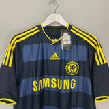 Shop 2009/10 CHELSEA DROGBA #11 AWAY SHIRT (L) ADIDAS, classic football shirts, vintage football shirts & retro soccer jerseys at Cult Kits