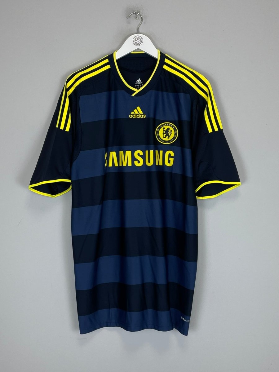 2009/10 CHELSEA DROGBA 11 AWAY SHIRT (XL) ADIDAS - Cult Kits - XL - Buy Vintage Football Shirts, Authentic Retro Football Shirts For Sale, Classic Football Shirts & Soccer Jersey