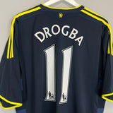 2009/10 CHELSEA DROGBA 11 AWAY SHIRT (XL) ADIDAS - Cult Kits - XL - Buy Vintage Football Shirts, Authentic Retro Football Shirts For Sale, Classic Football Shirts & Soccer Jersey