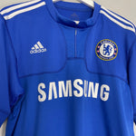 Shop 2009/10 CHELSEA DROGBA #11 HOME SHIRT (M) ADIDAS, classic football shirts, vintage football shirts & retro soccer jerseys at Cult Kits