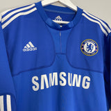 Shop 2009/10 CHELSEA DROGBA #11 HOME SHIRT (XL) ADIDAS, classic football shirts, vintage football shirts & retro soccer jerseys at Cult Kits
