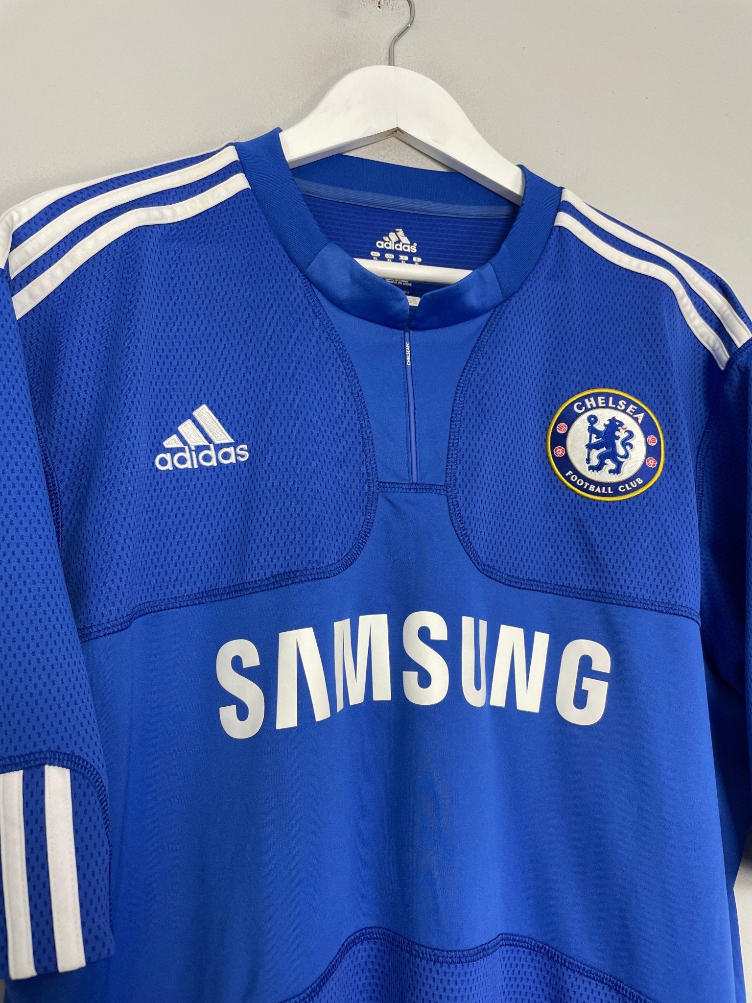 Shop 2009/10 CHELSEA DROGBA #11 HOME SHIRT (XL) ADIDAS, classic football shirts, vintage football shirts & retro soccer jerseys at Cult Kits