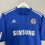 Shop 2009/10 CHELSEA LAMPARD #8 HOME SHIRT (M) ADIDAS, classic football shirts, vintage football shirts & retro soccer jerseys at Cult Kits