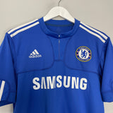 Shop 2009/10 CHELSEA LAMPARD #8 HOME SHIRT (M) ADIDAS, classic football shirts, vintage football shirts & retro soccer jerseys at Cult Kits