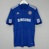 Shop 2009/10 CHELSEA LAMPARD #8 HOME SHIRT (M) ADIDAS, classic football shirts, vintage football shirts & retro soccer jerseys at Cult Kits