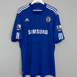 Shop 2009/10 CHELSEA LAMPARD #8 HOME SHIRT (XXL) ADIDAS, classic football shirts, vintage football shirts & retro soccer jerseys at Cult Kits