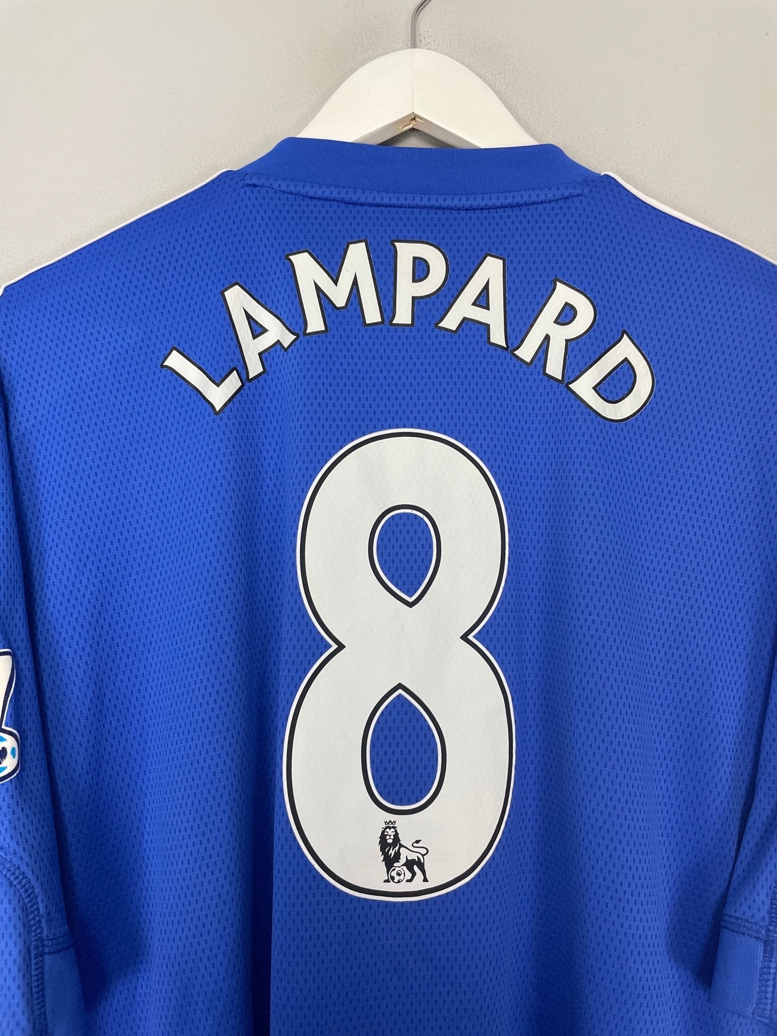 Shop 2009/10 CHELSEA LAMPARD #8 HOME SHIRT (XXL) ADIDAS, classic football shirts, vintage football shirts & retro soccer jerseys at Cult Kits