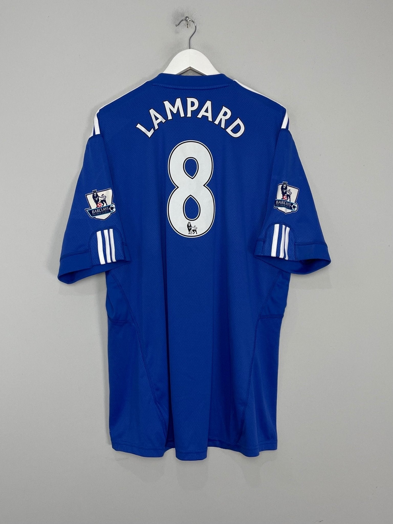 Shop 2009/10 CHELSEA LAMPARD #8 HOME SHIRT (XXL) ADIDAS, classic football shirts, vintage football shirts & retro soccer jerseys at Cult Kits