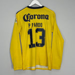 Shop 2009/10 CLUB AMERICA P.PARDO #13 *PLAYER ISSUE* SIGNED HOME SHIRT (M) NIKE, classic football shirts, vintage football shirts & retro soccer jerseys at Cult Kits