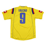 Buy 2009/10 COLOMBIA FALCAO 9 HOME SHIRT (L) LOTTO ~ Free worldwide shipping available ~ Authentic Vintage Football Shirts from Cult Kits