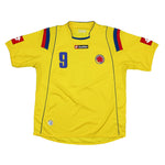 Buy 2009/10 COLOMBIA FALCAO 9 HOME SHIRT (L) LOTTO ~ Free worldwide shipping available ~ Authentic Vintage Football Shirts from Cult Kits