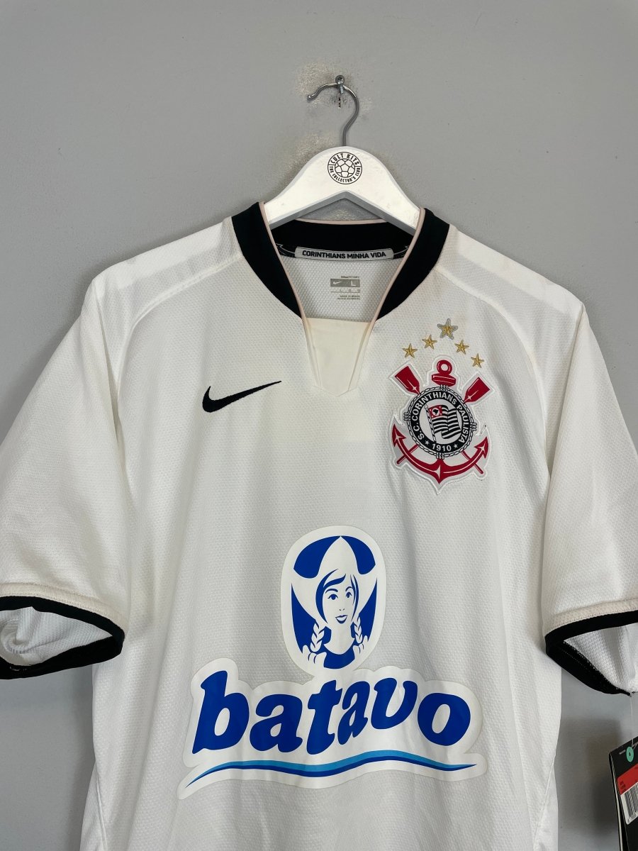 2009/10 CORINTHIANS RONALDO 9 *BNWT* HOME SHIRT (L) NIKE - Cult Kits - Large - Buy Vintage Football Shirts, Authentic Retro Football Shirts For Sale, Classic Football Shirts & Soccer Jersey