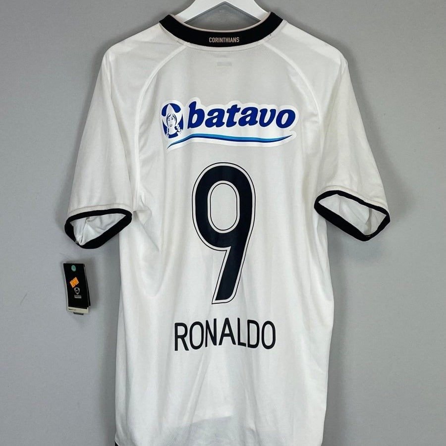 2009/10 CORINTHIANS RONALDO 9 *BNWT* HOME SHIRT (L) NIKE - Cult Kits - Large - Buy Vintage Football Shirts, Authentic Retro Football Shirts For Sale, Classic Football Shirts & Soccer Jersey