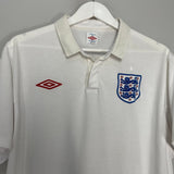 Shop 2009/10 ENGLAND CROUCH #9 HOME SHIRT (XL) UMBRO, classic football shirts, vintage football shirts & retro soccer jerseys at Cult Kits