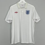 Shop 2009/10 ENGLAND CROUCH #9 HOME SHIRT (XL) UMBRO, classic football shirts, vintage football shirts & retro soccer jerseys at Cult Kits