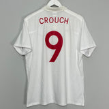 Shop 2009/10 ENGLAND CROUCH #9 HOME SHIRT (XL) UMBRO, classic football shirts, vintage football shirts & retro soccer jerseys at Cult Kits