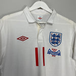 Shop 2009/10 ENGLAND J.COLE #11 HOME SHIRT (L) UMBRO, classic football shirts, vintage football shirts & retro soccer jerseys at Cult Kits