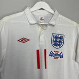 Shop 2009/10 ENGLAND J.COLE #11 HOME SHIRT (L) UMBRO, classic football shirts, vintage football shirts & retro soccer jerseys at Cult Kits