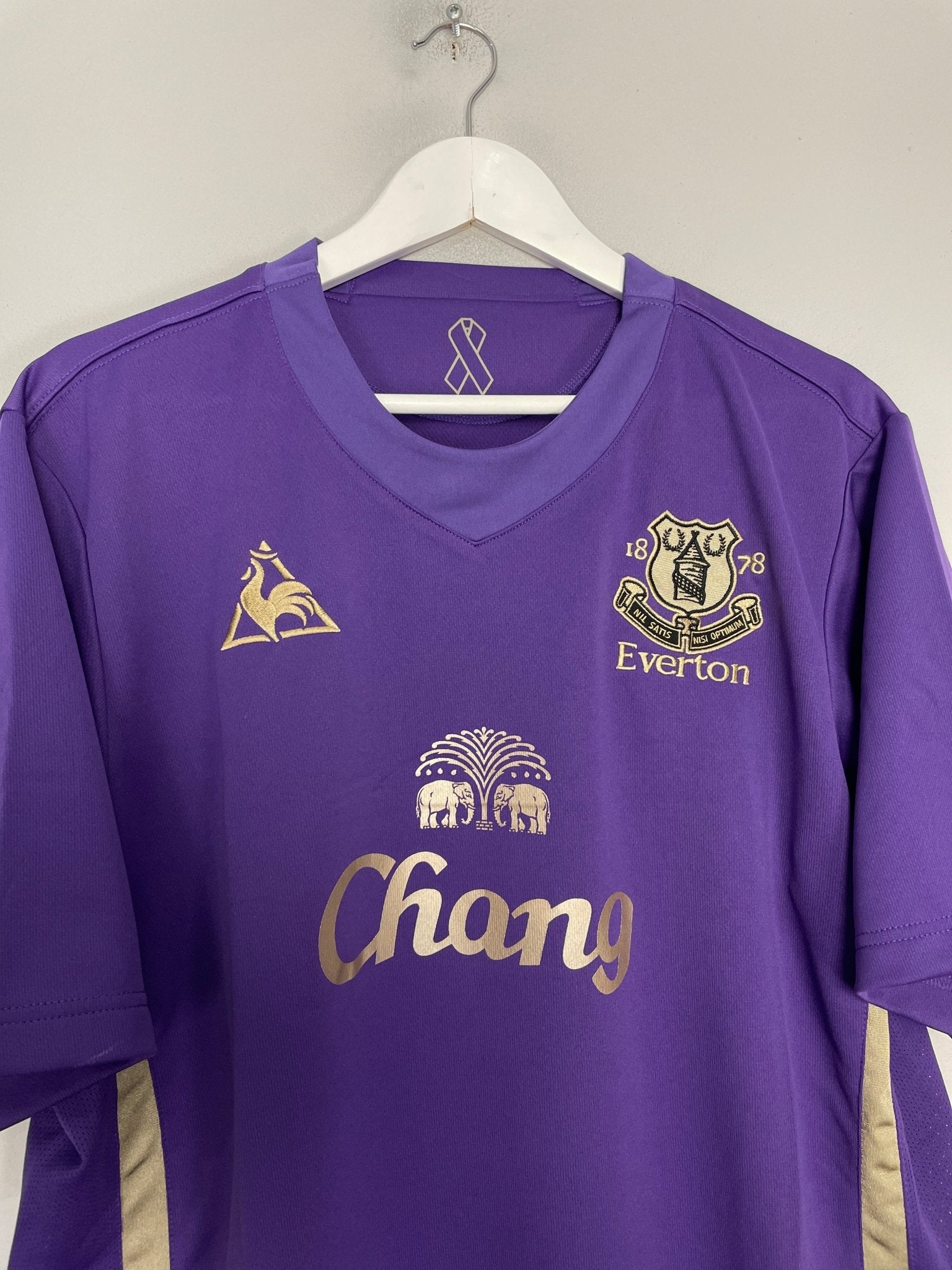 Shop 2009/10 EVERTON *LIMITED EDITION* THIRD SHIRT (XL) LE COQ, classic football shirts, vintage football shirts & retro soccer jerseys at Cult Kits
