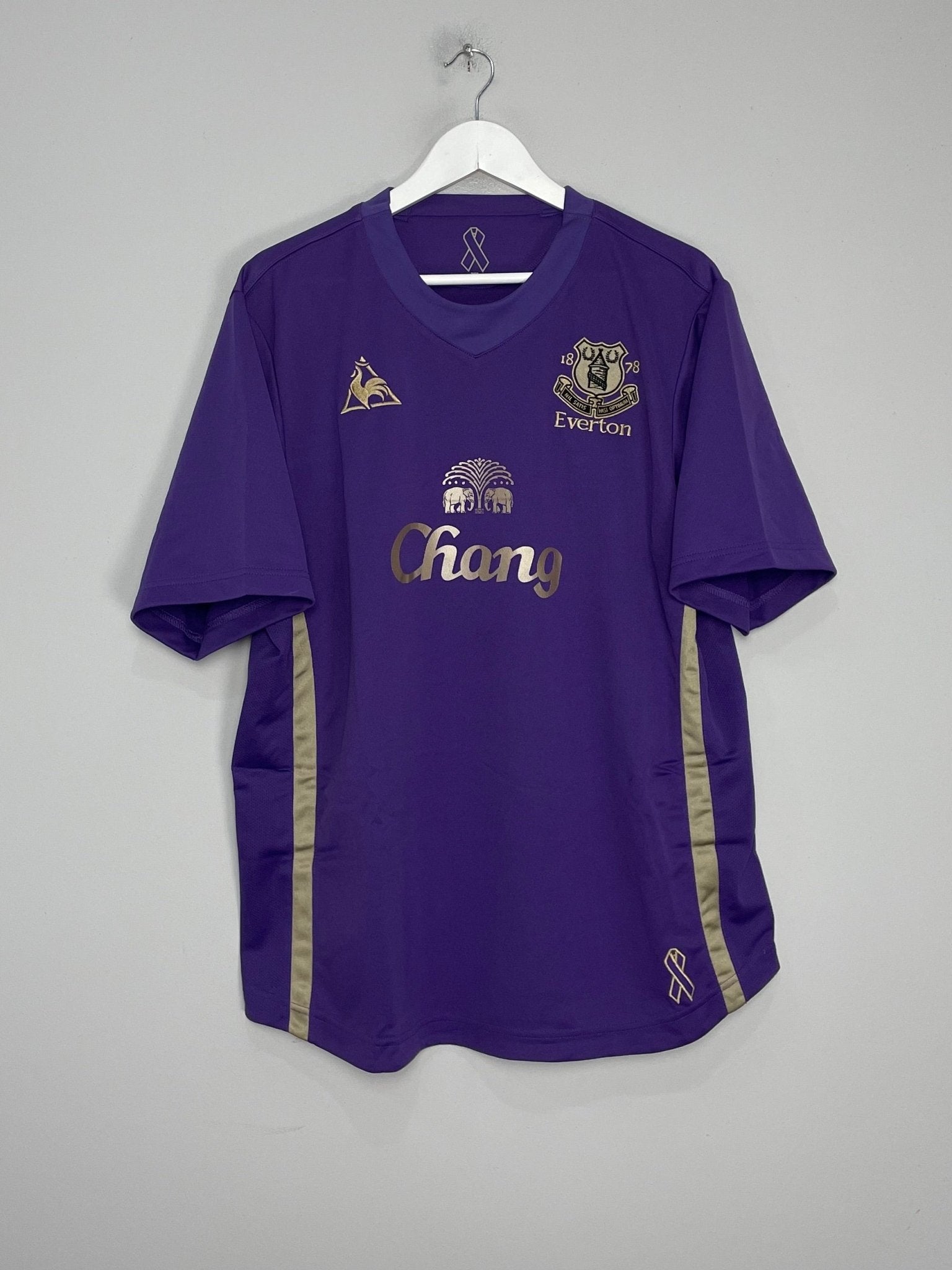 Shop 2009/10 EVERTON *LIMITED EDITION* THIRD SHIRT (XL) LE COQ, classic football shirts, vintage football shirts & retro soccer jerseys at Cult Kits