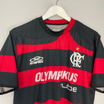 Shop 2009/10 FLAMENGO #10 HOME SHIRT (M) OLYMPIKUS, classic football shirts, vintage football shirts & retro soccer jerseys at Cult Kits