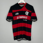 Shop 2009/10 FLAMENGO #10 HOME SHIRT (M) OLYMPIKUS, classic football shirts, vintage football shirts & retro soccer jerseys at Cult Kits
