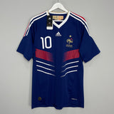 Shop 2009/10 FRANCE BENZEMA #10 *BNWT* HOME SHIRT (L) ADIDAS, classic football shirts, vintage football shirts & retro soccer jerseys at Cult Kits