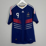 Shop 2009/10 FRANCE CISSE #9 HOME SHIRT (L) ADIDAS, classic football shirts, vintage football shirts & retro soccer jerseys at Cult Kits