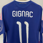 Shop 2009/10 FRANCE GIGNAC #11 HOME SHIRT (L) ADIDAS, classic football shirts, vintage football shirts & retro soccer jerseys at Cult Kits