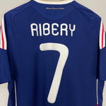 Shop 2009/10 FRANCE RIBERY #7 HOME SHIRT (L) ADIDAS, classic football shirts, vintage football shirts & retro soccer jerseys at Cult Kits