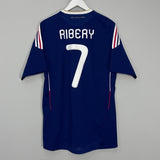 Shop 2009/10 FRANCE RIBERY #7 HOME SHIRT (L) ADIDAS, classic football shirts, vintage football shirts & retro soccer jerseys at Cult Kits
