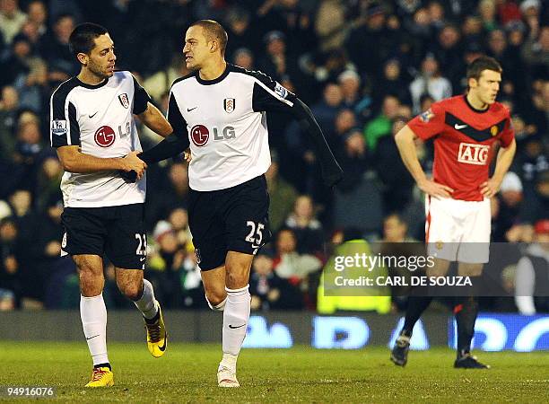 2009/10 FULHAM ZAMORA 25 *MATCH WORN vs MANCHESTER UNITED* HOME SHIRT (L) NIKE - Cult Kits
