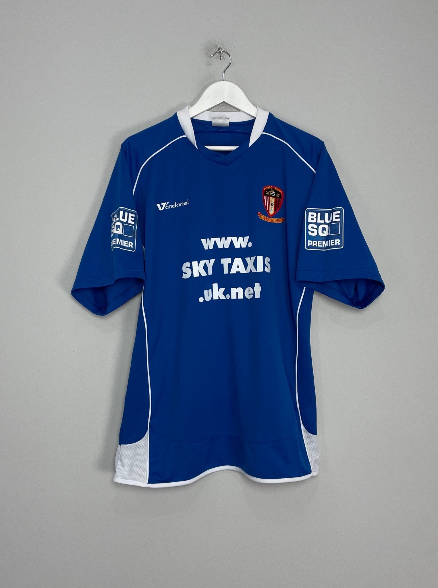 Shop 2009/10 HAYES & YEADING EL ABD #14 *MATCH ISSUE* AWAY SHIRT (L/XL) VANDANEL, classic football shirts, vintage football shirts & retro soccer jerseys at Cult Kits