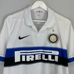 Shop 2009/10 INTER MILAN AWAY SHIRT (L) NIKE, classic football shirts, vintage football shirts & retro soccer jerseys at Cult Kits