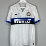 Shop 2009/10 INTER MILAN AWAY SHIRT (L) NIKE, classic football shirts, vintage football shirts & retro soccer jerseys at Cult Kits