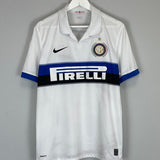 Shop 2009/10 INTER MILAN AWAY SHIRT (L) NIKE, classic football shirts, vintage football shirts & retro soccer jerseys at Cult Kits
